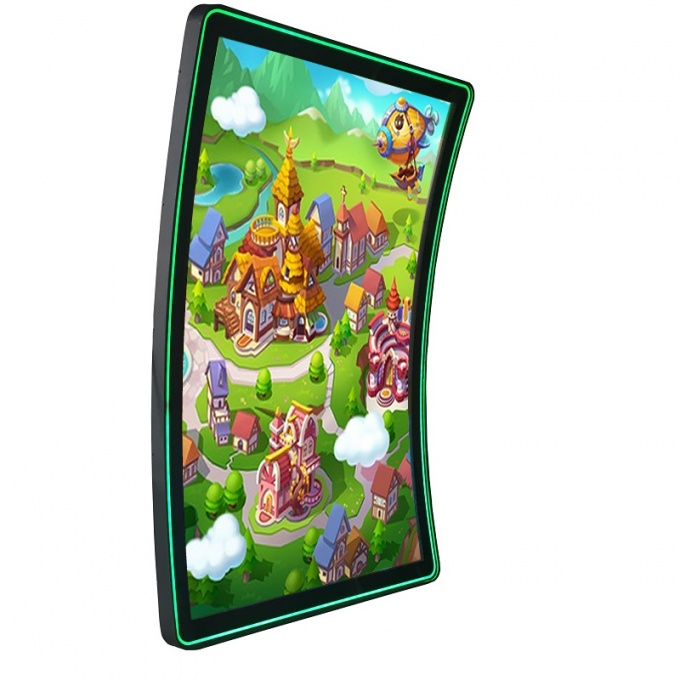 VGA 43" 3840x2180 Touch Screen Gambling Machine Curved