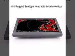 21.5'' Rugged Sunlight Readable Touch Fishing Monitor with Waterproof M12 Connector