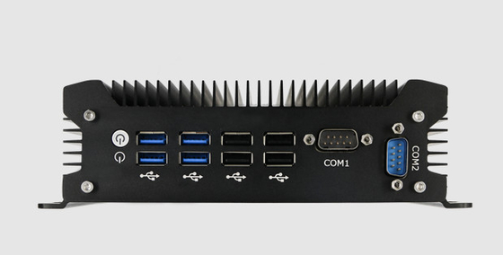 Side Mounting Fanless Industrial PC Computer Intel Core 8260u Coffee Lake Dual HDMI