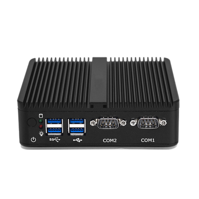 Compact Industrial Box PC Fanless Embedded Computer Windows 11 Intel J4125