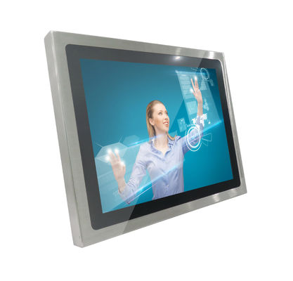 Win 10 Win 11 Waterproof IP65 Panel PC Stainless Steel Capacitive Touch Screen