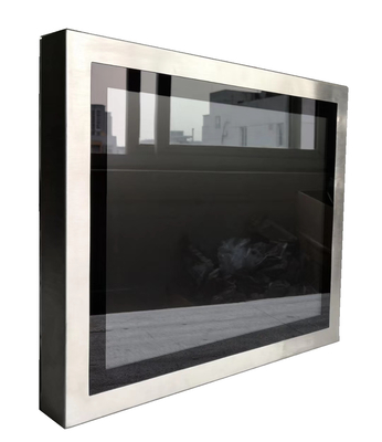 12.1'' Embedded Industrial LCD Rugged IP65 HD All In One Fanless PCs PCAP Touch Panel Mount J1900