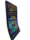 43 Inch Curved Gaming Monitor J Shaped Casino Touch Screen For Slot / Gambling Machine