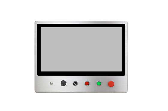 21.5'' Stainless Steel Waterproof Panel PC With Control Buttons For CNC Industrial Automation