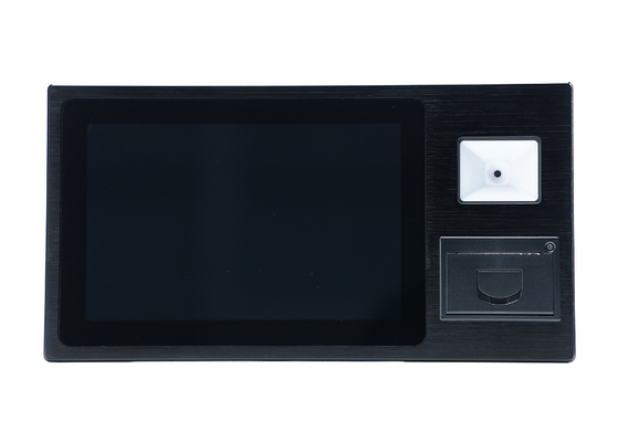 Customized 10.1'' PCAP Flat Bezel Touch LCD Panel PC with Resistive Touch and RFID Reader