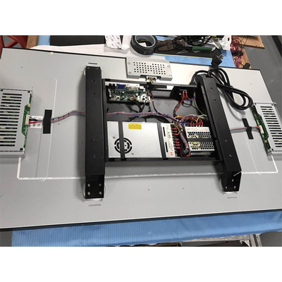 43 Inch Open Frame LCD Monitor DVI and LVDS Panel Interface for Enhanced Visibility