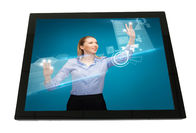 15" zero-bezel PCAP multi touch LCD monitor display vandal proof, G+G, IP65 front, low power