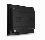 15" Robust flat bezel PCAP touch panel mounted PC IP65 front, embedded mount, 10 touch points, anti-vandalism,
