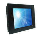 17" industrial monitor with panel mounted aluminum front bezel high brightness 1000 nits