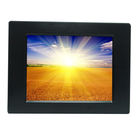 10.4" panel mount sunlight readable LCD monitor with resistive pcap touchscreen