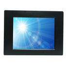 IP65 Front Panel Sunlight Readable LCD Monitor VGA / DVI / HDMI Input