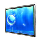 15 inch industrial rear mount SAW touchscreen LCD Monintor Display with VGA,DVI,HDMI input for industrial control