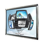 17 inch industrial rear mount SAW touchscreen LCD Monintor Display with VGA,DVI,HDMI input for industrial control