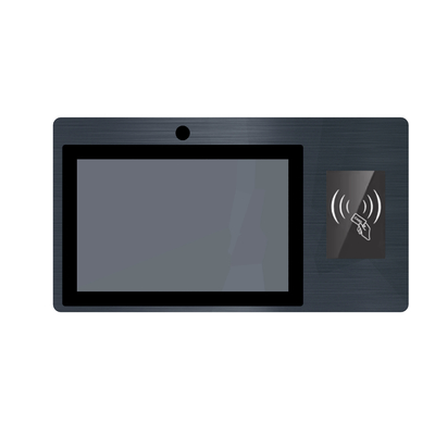 10.1" touch kiosk RFID NFC reader bulit-in QR scanner for self-payment Check-in machine Attendance machine Access control system