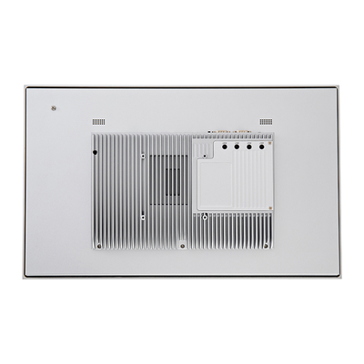 27" panel mount industrial HMI panel PC pure flat surface embedded touch computer