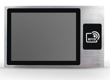 PCAP Touch Panel PC 15 Inch Computer Intel I3/I5/I7 With RFID Reader / Face Recognition