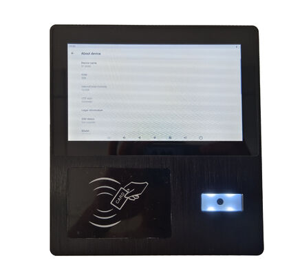 7" inch Touch Panel PC PCAP touch and built in RFID NFC reader for interactive kiosk and attendance machine applications