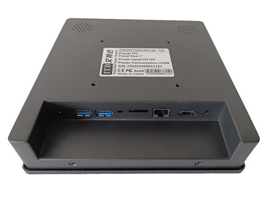 7" inch Touch Panel PC PCAP touch and built in RFID NFC reader for interactive kiosk and attendance machine applications