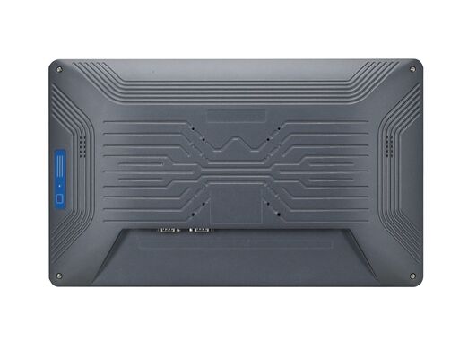 18.5" industrial pcap touch panel PC with LED light frame indicator IP65 front