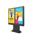 Weatherproof Dual Outdoor LCD Display Kiosk 1500 Nits Waterproof Advertising Screen