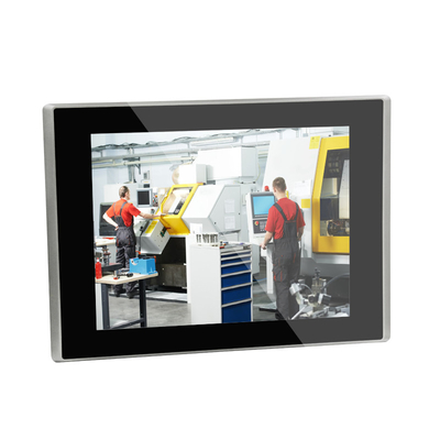 10 Inch Touch Panel PC Windows 10 IoT Fanless Industrial Computer Intel I5-4200U