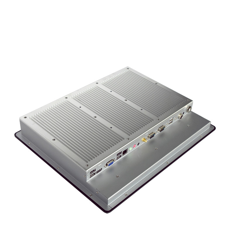 15'' Embedded LCD Rugged HD All In One Fanless Resistive Panel Pc ...