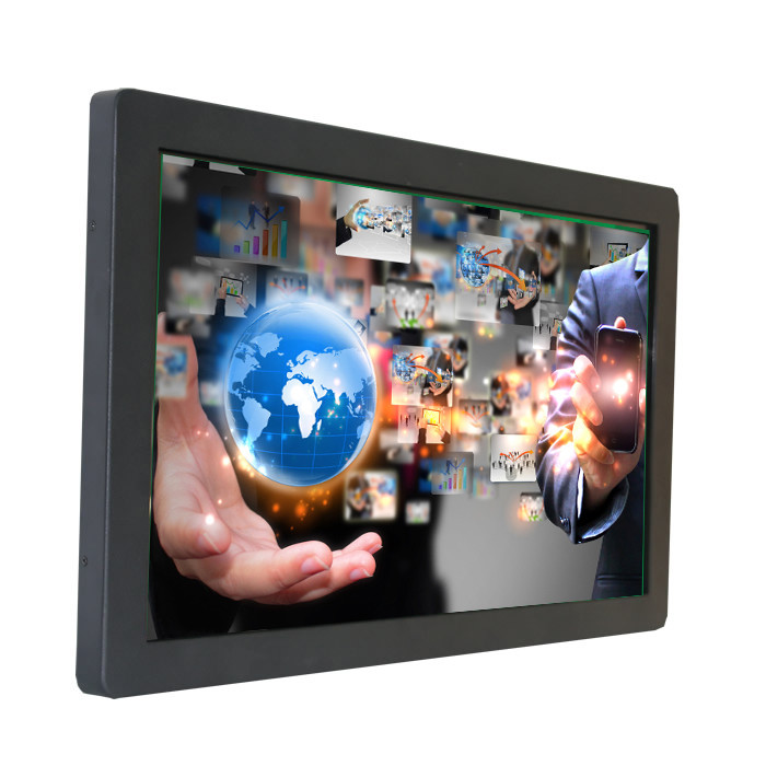 Full HD 43 Inch Industrial Computer Monitor , Touch LCD Monitor With ...