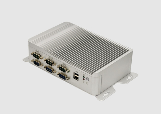 Fanless Compact Industrial Mini PC Embedded Computer 4G Intel I3 6157U Skylake