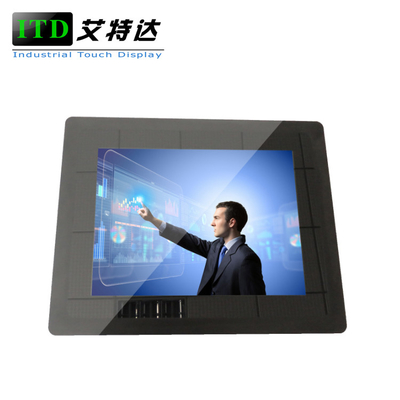 CE FCC RoHS Rugged IP66 IP65 Panel PC High Brightness 1000cd/㎡