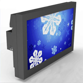 Wall Mounted Outdoor LCD Display 43" Steel Chassis With HDMI Input