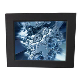 10.4 Inch IP65 Industrial Panel Mount Monitor 300nits With Aluminum Front Bezel
