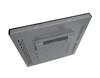 17 inch industrial flush mount PCAP touchscreen LCD Monintor Display with VGA,DVI,HDMI input for industrial control