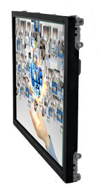 18.5 inch industrial rear mount SAW touchscreen LCD Monintor  with VGA,DVI,HDMI input for industrial control