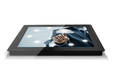 High Performance Flat Touch Screen Monitor , Industrial Touch Panel Computer