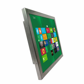 VESA Mount Rugged LCD Monitor Daylight Readable With Resistive / PCAP Touch