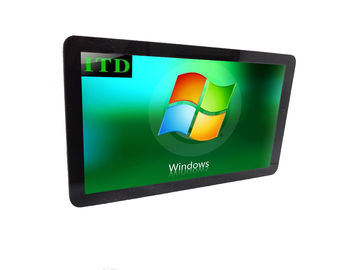 IP65 Front 86&quot; Industrial Panel Mount Monitor Flat Surface 410 Nits Brightness