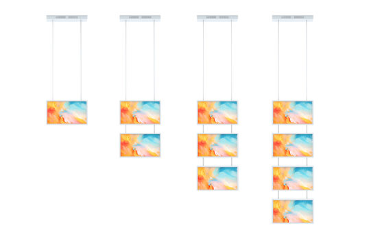 21.5 inch Sunlight Readable LCD Monitor for Modern and Sophisticated Style in shop Window Displays