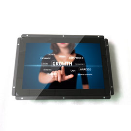 12.1" Sunlight Readable LCD Monitor Capacitive Touch Flat Zero Bezel VGA/HDMI Video Input