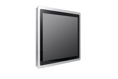 IP65 Front Industrial Panel Mount Monitor 10.1&quot; Aluminum Bezel True Flat Surface
