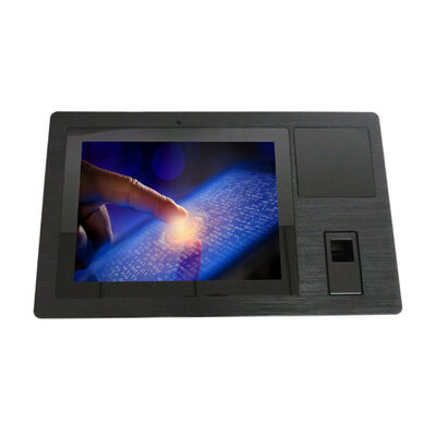 10.1" Multi-Function Embedded PCAP Touch Panel PC | Industrial NFC/RFID/Fingerprint/Thermal Print Integrated Solution