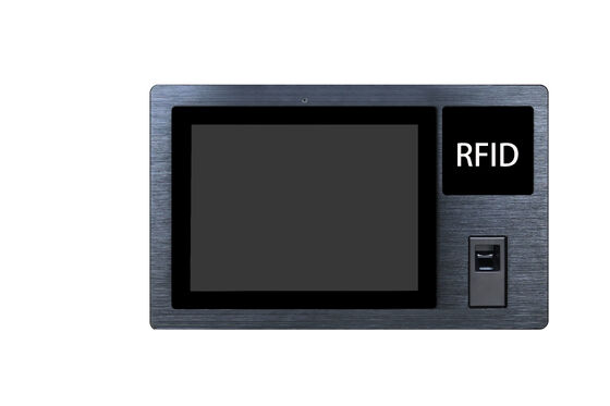 10.1" Multi-Function Embedded PCAP Touch Panel PC | Industrial NFC/RFID/Fingerprint/Thermal Print Integrated Solution