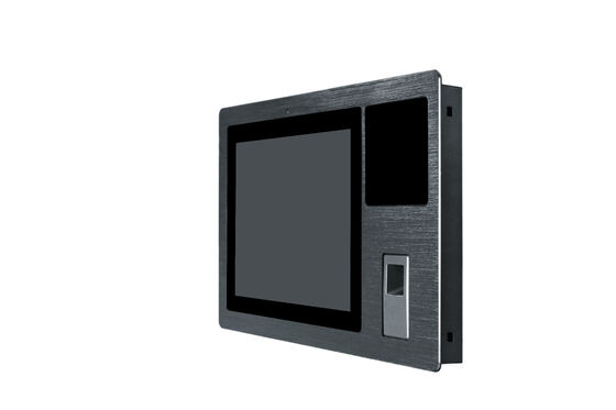10.1" Multi-Function Embedded PCAP Touch Panel PC | Industrial NFC/RFID/Fingerprint/Thermal Print Integrated Solution