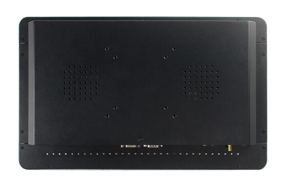 15.6" zero bezel pcap touch monitor VGA/DVI/HDMI input IP65 front panel industrial touch screen for POS/Kiosk/automation