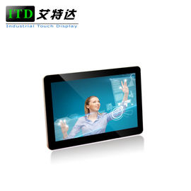 IP65 Flat Touch Screen Monitor , 8&quot; Pcap Capacitive Multi Touch Screen Monitor