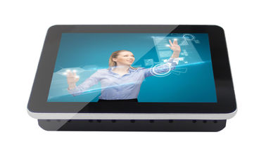 Slim 8" Touch Screen Waterproof Lcd Monitor Multi 10 Touch Points Aluminum Alloy Casing