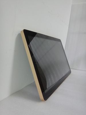 IP65 PCAP 25W 18.5" VGA Zero Bezel Touch Monitor