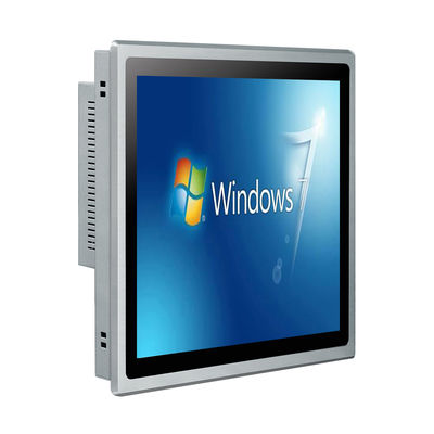 DVI 350nits 15in Industrial Touch Screen Monitor For Automation